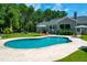 Stunning pool and patio with lake and home view at 769 Bulls Bay Blvd, Awendaw, SC 29429