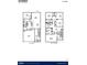 Detailed floor plan showcasing the layout of both the first and second floors of the home at 357 Willows Crescent Dr, Moncks Corner, SC 29461
