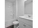 Clean, well-lit bathroom with a shower-tub combination and modern vanity at 405 Peachwood Ln, Moncks Corner, SC 29461