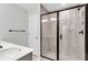 Bathroom with a large walk-in shower and modern vanity at 166 Cantona Dr, Summerville, SC 29483
