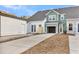 New townhouses with rear-entry garages and paved driveways at 166 Cantona Dr, Summerville, SC 29483