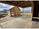 Unfinished garage with view of surrounding houses at 319 Trailmore Ln, Summerville, SC 29486