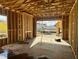 Unfinished garage interior with concrete floor and framing at 319 Trailmore Ln, Summerville, SC 29486