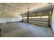 A spacious two-car garage with natural lighting and ample room for vehicle storage and projects at 9 Wappoo Trace Ln, Summerville, SC 29486