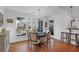 Bright dining area with round table and access to a backyard at 333 Coinbow Dr, Mount Pleasant, SC 29464