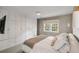 Main bedroom with ample closet space and a neutral color palette at 1466 Glencoe St, Mount Pleasant, SC 29464