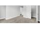 A neutral bedroom with carpet, white trim, and closet with plenty of room for your furnishings and personal touches at 107 Grange Cir, Summerville, SC 29486