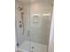 Modern bathroom featuring a glass shower and gold hardware at 22 Iron Forge Aly, Charleston, SC 29403