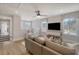 Cozy bonus room features a media center, comfortable seating, and bright natural light at 113 O'Leary Circle, Summerville, SC 29483