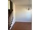 Simple dining room with hardwood floors and a chandelier at 170 Willowbend Ln, Summerville, SC 29485