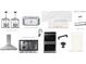 Kitchen design selections featuring modern appliances, fixtures, and finishes at 2833 Auldreeke Rd, Johns Island, SC 29455