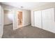 Spacious bedroom with neutral carpeting and double closets at 114 Luden Dr # A, Summerville, SC 29483