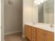 Bathroom with double vanity and separate shower at 524 Shem Butler Ct, Charleston, SC 29414