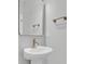 Close up of bathroom sink with modern faucet and ample counter space at 746 Opal Wing St, Moncks Corner, SC 29461