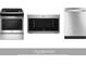 A suite of stainless steel Whirlpool appliances: range, microwave, and dishwasher at 263 Darby Meadow Ln, Ridgeville, SC 29472