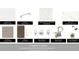 Owner's bathroom design selections featuring cabinets, tile, countertops, light fixture and faucet at 263 Darby Meadow Ln, Ridgeville, SC 29472