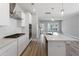 Well-equipped kitchen with stainless steel appliances, a center island with bar seating and an open design at 341 Trailmore Ln, Summerville, SC 29486