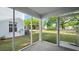 Relaxing screened porch with views of the backyard at 1832 Helm Ave, North Charleston, SC 29405