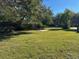 Spacious backyard with grassy lawn and mature trees at 2026 Culver Ave, Charleston, SC 29407