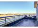 Private balcony with breathtaking water views at 169 Cooper River Dr, Mount Pleasant, SC 29464