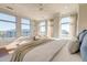 Bright and airy bedroom with large windows and hardwood floors at 169 Cooper River Dr, Mount Pleasant, SC 29464