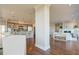 Open floor plan connecting kitchen and living spaces at 169 Cooper River Dr, Mount Pleasant, SC 29464