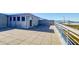Spacious rooftop deck with city views and bridge access at 169 Cooper River Dr, Mount Pleasant, SC 29464