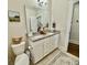 Stylish bathroom with granite countertops, double sinks, and ample storage, offering a blend of functionality and elegance at 3105 Sturbridge Rd, Mount Pleasant, SC 29466