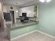 Kitchen boasts granite countertops and light-colored cabinetry at 115 Golfview Ln, Summerville, SC 29485