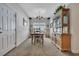 Bright dining room features a table, chairs, and hutch at 127 Manning Ct, Summerville, SC 29485