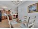Elegant dining room with a view of the kitchen at 127 Manning Ct, Summerville, SC 29485