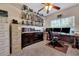 Home office with built-in desk and ample storage at 127 Manning Ct, Summerville, SC 29485