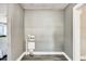 Hallway with sleek gray floors and white trim, a blank canvas ready for personalization at 2675 Houston St, North Charleston, SC 29405