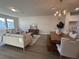 Living room with wood floors leading to dining area at 5142 Double Eagle Lp, Summerville, SC 29485
