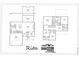 Layout of ground and first floors with kitchen, Gathering room, bedrooms, bathrooms, and garage at 5876 Hwy 165, Ravenel, SC 29470