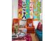 Stylish living room with vibrant artwork and comfy seating at 436 Church St, Mount Pleasant, SC 29464