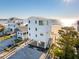 Beachfront home with ocean views and elevated design at 1579 E Ashley Ave, Folly Beach, SC 29439