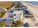 Modern beach house in a beachfront community at 1579 E Ashley Ave, Folly Beach, SC 29439
