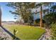 Private putting green beside beach house at 1579 E Ashley Ave, Folly Beach, SC 29439
