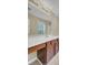 Bathroom with single vanity and large mirror at 1625 Pimlico Blvd, Moncks Corner, SC 29461