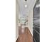 Bright entryway with hardwood floors, leading to staircase and living room at 1625 Pimlico Blvd, Moncks Corner, SC 29461
