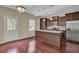 Modern kitchen with stainless steel appliances and an island at 1625 Pimlico Blvd, Moncks Corner, SC 29461
