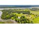 Bird's eye view of the waterfront community at 2972 Anchor Watch Dr, Wadmalaw Island, SC 29487