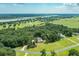 Aerial view of waterfront homes and community at 2972 Anchor Watch Dr, Wadmalaw Island, SC 29487