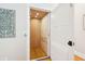Modern home elevator with light wood interior and easy access at 2972 Anchor Watch Dr, Wadmalaw Island, SC 29487