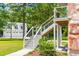 Exterior stairs leading to a deck at 2972 Anchor Watch Dr, Wadmalaw Island, SC 29487