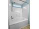Bathroom with a shower/tub combo and light blue walls at 1005 Washitonia # C, Charleston, SC 29492