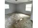 Bedroom with damaged flooring needing renovation at 112 Beatrice Ln, Summerville, SC 29485