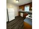 Kitchen with wood cabinets, new flooring, and appliances at 112 Beatrice Ln, Summerville, SC 29485