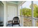 Screened balcony overlooking trees and nature at 130 River Landing Dr # 8203, Charleston, SC 29492